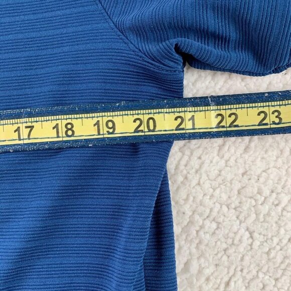 Men’s NordicTrack Polo Collar Blue Medium - Picture 5 of 7